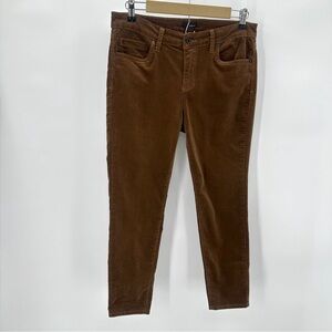 EDYSON Corduroy Pants Women’s 30P Petite Brown HAMPTON Skinny Fine Wale Classic